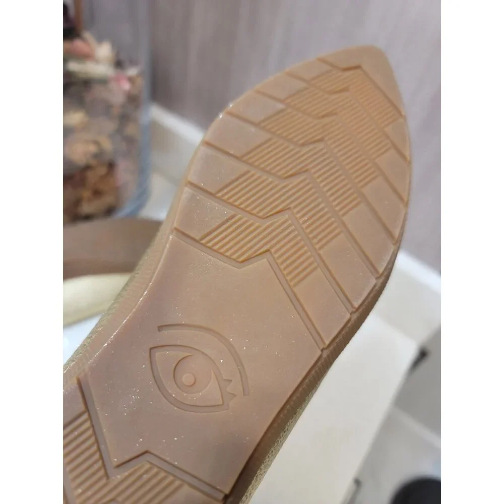 Vision Quest Babos Gold Babouche Mules Loafers (US 8) - Picture 5 of 6